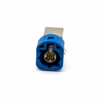 Conector Macho HSD de Alta Velocidad de 4 Pines, Código C, Montaje en PCB con Orificio Pasante para Navegación GPS LVDS