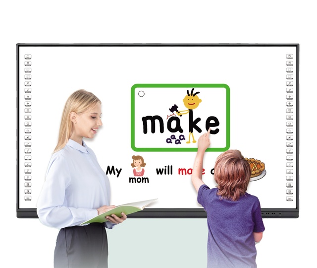 IBoard Digital Smart Classroom Interactive Board Easy Install 82~146 Inches Steel Nano for Kids Education Teaching