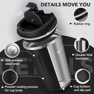 <span class=keywords><strong>Vaso</strong></span> Térmico Digital Personalizado, Tazas Termo de Acero Inoxidable, Vasos para Café, Tazas Térmicas, Venta al por Mayor de Tazas de Café - Product Image 2