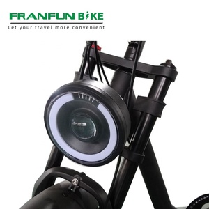 Richbit FRANFUN — vtt fatbike électrique 750W 48V, vélo de randonnée, fat bike, pour la plage - Product Image 4