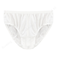 Culottes jetables en pur coton pour femmes, aseptiques, emballées individuellement, portables, pour maternité et hôpital, sans lavage