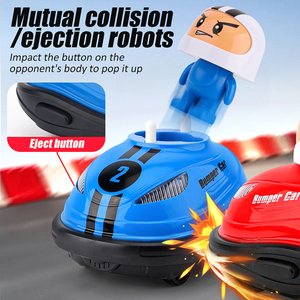 Paquete <span class=keywords><strong>de</strong></span> 2 Autos <span class=keywords><strong>de</strong></span> Juguete con Control Remoto, Luces y Sonidos, Autos <span class=keywords><strong>de</strong></span> Carreras para 2 Jugadores - Product Image 2