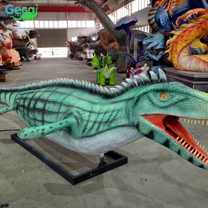 Gecai Jurassic Dino Park Animatronic Modèle de dinosaure grandeur nature Mosasauridae - Product Image 6