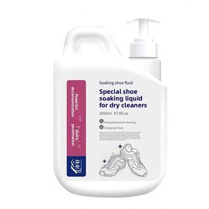 Nettoyant Moussant Sans Rinçage 2000ml pour Chaussures, Éliminateur de Jaunissement et Blanchissant pour Ateliers de Nettoyage à Sec, Liquide de Nettoyage pour Baskets Blanches en Maille - Product Image 1
