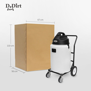Aspirateur à piles au lithium 90L rechargeable extérieur approuvé par CE de l'eau avec le chariot de chariot d'acier inoxydable - Product Image 6
