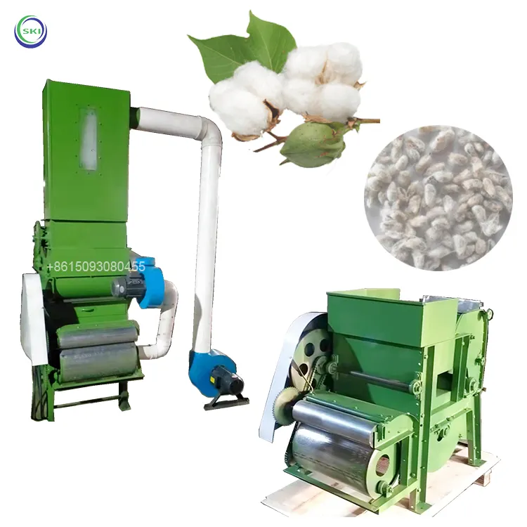 Saw type cotton gin and cleaning machine used cotton ginning machinery price