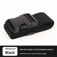 Nylon Voyage Protection Croix Emballage Sangle Sécurité Renforcement Sangle De Serrage pour Bagages Vérifiés De Protection Reliure Corde