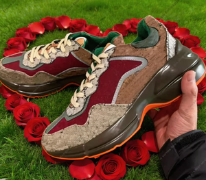 Zapatos Deportivos y para Correr de Cuero Genuino para Hombre - Zapatos Casuales Transpirables con Amortiguación - Product Image 5