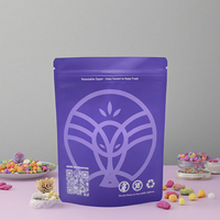 Échantillons gratuits Emballage de bonbons en plastique de qualité alimentaire, produits à base de plantes, sacs en mylar