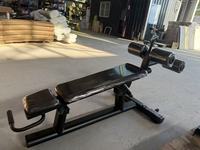 Banco Abdominal Ajustable Comercial ZY de Alta Resistencia para Gimnasios Profesionales y Equipos de Entrenamiento de Fuerza Abdominal