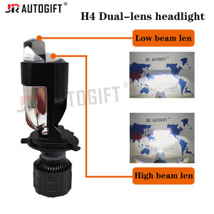 Projecteur LED A82 H4, 1 pièce, ventilateur de refroidissement, ampoule à faisceau Hi Lo, 12V 24V 6000K, lentille Bi LED, nouveau pour projecteur automobile Len - Product Image 6