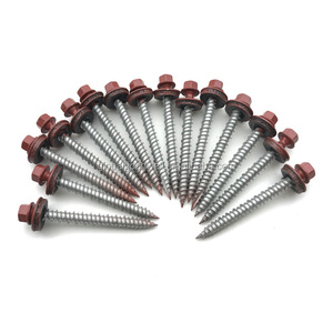 # 9 # 10 # 12 Typ <span class=keywords><strong>17</strong></span> Sechskant-Metall-Dachschrauben Lackierte Metall-zu-Holz-Schrauben Farbige Stahl-Dachschrauben - Product Image 6