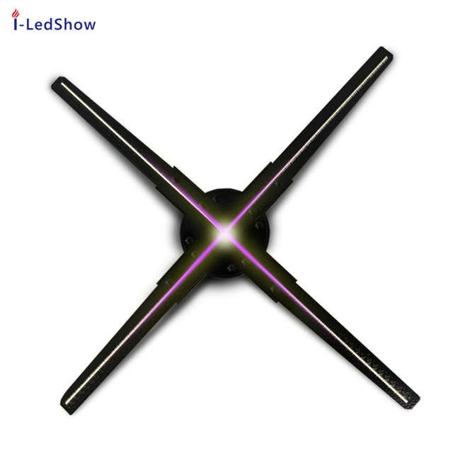 Iledshow 2020 Hot Seller Indoor WIFI Controlled 3D Hologram Advertising Fan