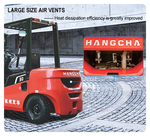 <span class=keywords><strong>Hangcha</strong></span> dieselheftruck met lage onderhoudskosten, drietrapsmast, serie 3.5 ton, hefhoogte 4500 mm, 4x4 dieselheftrucks - Product Image 6