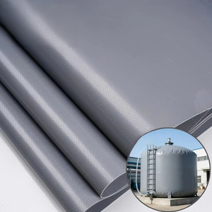 Bâche en PVC haute résistance, imperméable, indéchirable et résistante à la chaleur, 1050 g/m², pour réservoirs d'eau industriels. - Product Image 1
