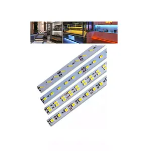 알루미늄 12/24V LED 엄밀한 빛 지구 SMD2835 5050 매우 얇은 엄밀한 지구 보석 선반 전시 슈퍼마켓 내각 점화