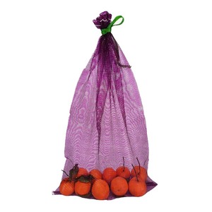 Sacs en filet 42x60 cm, en plastique, pour oignons, couleurs rouge, vert, jaune, sacs en filet tubulaire PP personnalisés pour légumes. - Product Image 1