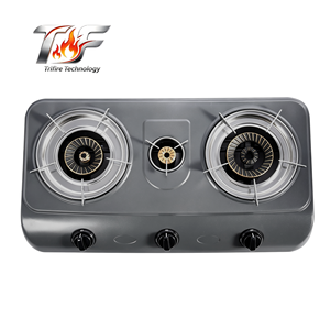 Fornello a <span class=keywords><strong>Gas</strong></span> Trifire Hot Sell Africa SS a <span class=keywords><strong>3</strong></span> Fuochi, Piano Cottura a <span class=keywords><strong>Gas</strong></span> in Acciaio Inossidabile, Elettrodomestico da Cucina per la Casa - Product Image 3