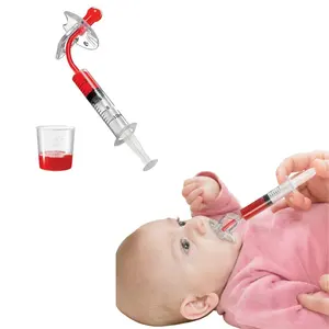 Kit dispensador de medicina para bebé, Ideal para medicina líquida y otros nutrientes líquidos, Kit de 6 piezas diseñado para bebés y niños pequeños