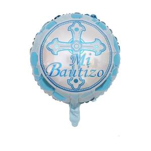 Globo de Aluminio Ecológico en Forma de Cruz, Decoración Navideña Cristiana, Dorado, para Fiestas - Product Image 3