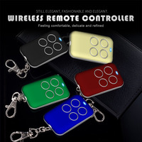 YET2128 D4 tipo Control remoto inalámbrico Universal 433Mhz 4 botones para puerta de garaje puerta retráctil impermeable