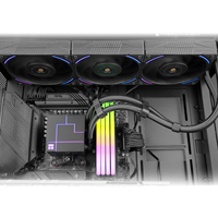 Thermalright CORE MATRIX 360 ARGB Black V3 360mm AIO refroidisseur liquide 3000RPM pompe CPU refroidissement par eau