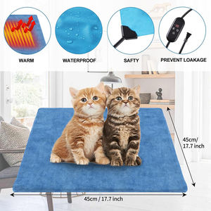 Alfombrilla de calentamiento para mascotas, alfombrilla eléctrica impermeable para cama de perro y gato, almohadilla de calefacción para mascotas - Product Image 2