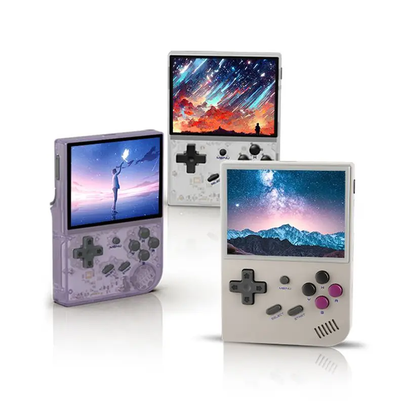 RG35xx Garlic OS System 3.5 Inch IPS Full Touch Screen Retro Portable Handheld Consoles Game Player Pocket Game Boy