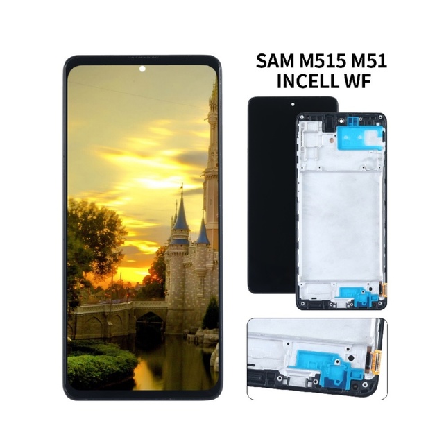 Original Service Pack Incell LCD Screen for for M51/M515 Mobile Phone 6.7" 1 Year Warranty 100% Tested