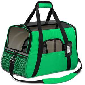 Transporteur pour animaux de compagnie approuvé par les compagnies aériennes Transporteurs souples pour petits chats et chiens de taille moyenne Voyage en <span class=keywords><strong>avion</strong></span> à bord Transportant sous le siège - Product Image 3