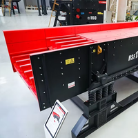 HongXing HSF1262(S) Serie Schwerlast-Grizzly-Vibrationsförderer mit SPS-Steuerung, AC-Motor, für Erzverarbeitung, elektrisch, 500-1080 t/h, Getriebe, stationär/mobile Ausführung