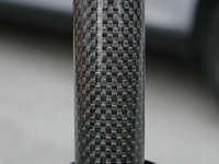 Gran oferta de tubo de fibra de carbono de peso ligero de superficie tejida de sarga 3K personalizada de alto módulo