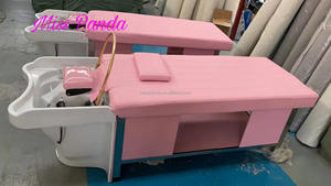 Yicheng Beauty Suite de beauté complète <span class=keywords><strong>pour</strong></span> la maison et le salon : Lit de coiffure, Shampoineuse, Tondeuse, Lit de <span class=keywords><strong>shampooing</strong></span> à usage professionnel - Product Image 5