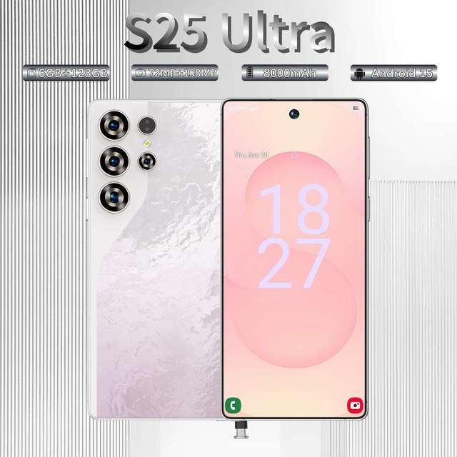 2025 Original Phones S25 Ultra Smartphones for S25 Ultra5g Dual Sim Cellphone Mobile Phone S25 Ultra 5g Sm
