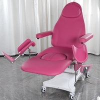 2025 Table d'examen de meubles d'hôpital en acier inoxydable confortable lit de livraison lit esthétique médical table de gynécologie