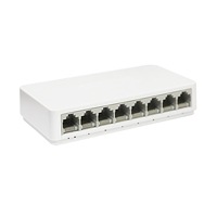 Switch Ethernet 8-Port 100M Fast Ethernet 10/100Mbps Hub Jaringan LAN Full Duplex