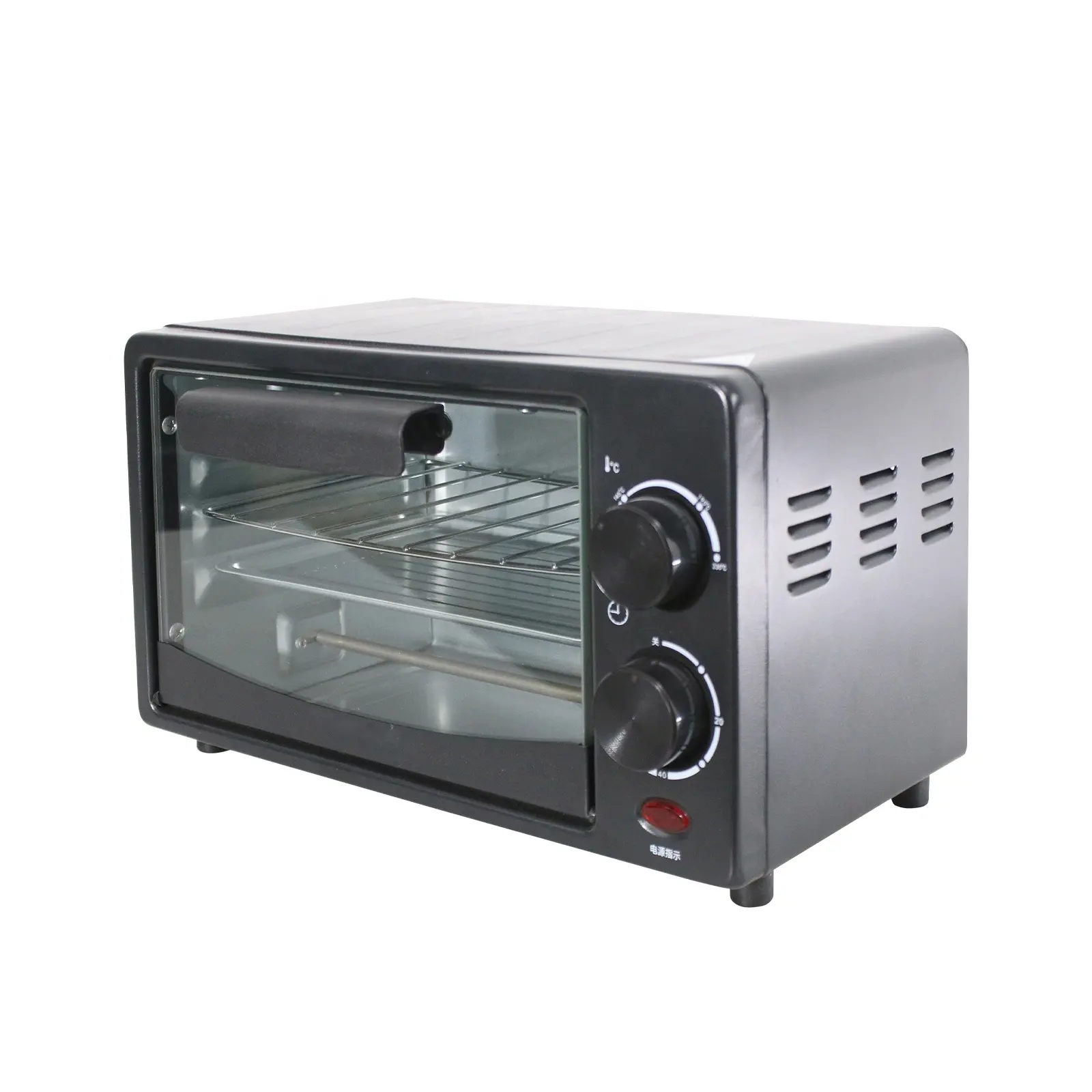 OEM Oven pemanggang roti meja 7l, Oven Pizza elektrik kapasitas kecil