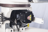 Máquina de Coser Industrial JUITA JTK10-90A de Puntada Fija con Cabezal Giratorio 360°, Programable, con Plantillas de Patrones, Máquina de Coser Plana CNC
