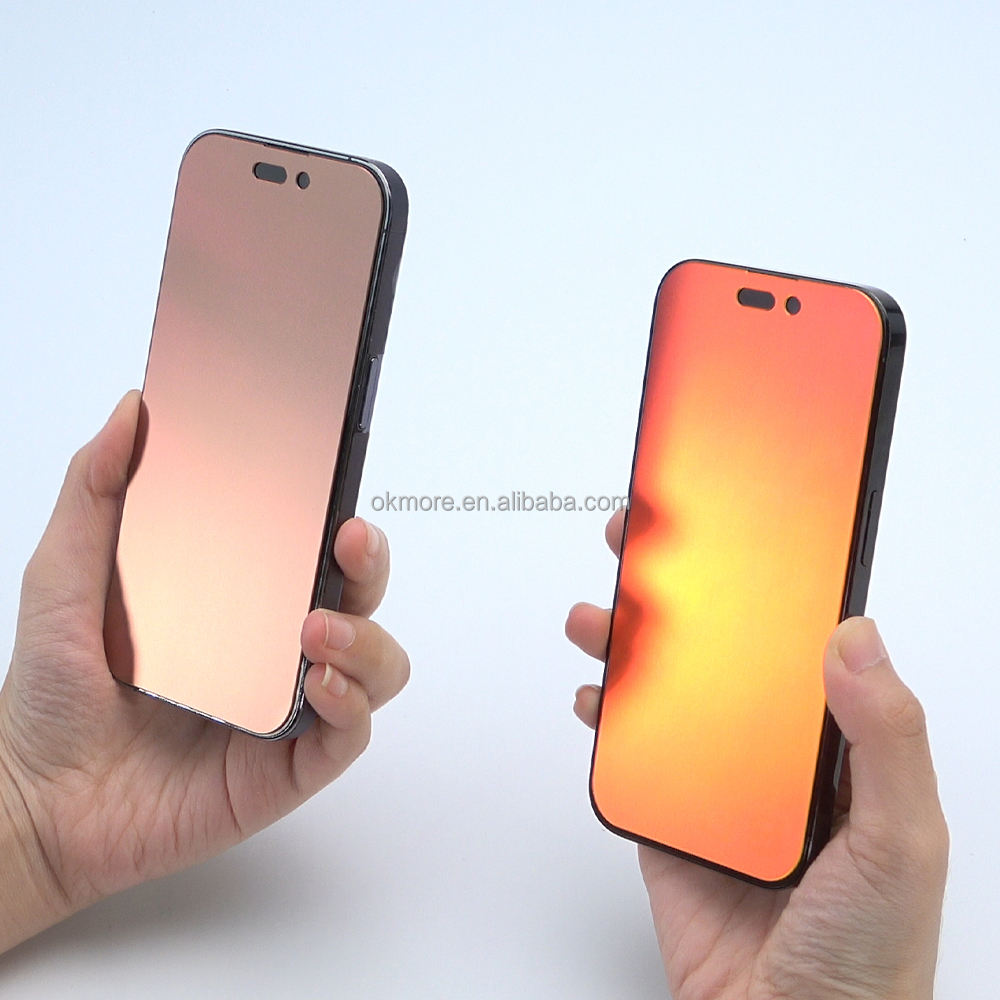 Golden colorful - matte + anti-peeping