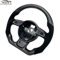 Volant Ever-carbon Racing ECR Design personnalisé en Fiber de carbone pour Audi A3 A4 B9 A5 RS3 RS4 RS5 S3 S4 Volant Sports