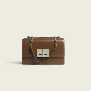 Nieuwe Hoogwaardige Lederen Handtas Lederen Sling Schouder Crossbody Tas Voor Vrouwen