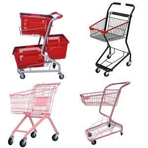Süpermarket alışveriş sepetli araba kemer tekerlek market taşınabilir sepet sepet büyük alışveriş depolama plastik iş