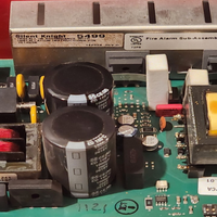 Alimentation électrique Plc Silent Knight Sk-5499 9 ampères, non testée, uniquement la carte, directement de l'usine