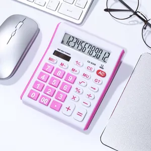 School Mall Calculator Big Size Calculator Desktop 12-digits Electronic Calculator