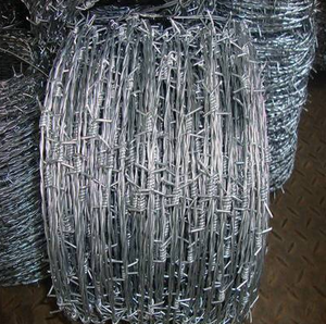Alambre de Púas de Acero Galvanizado Resistente para Construcción o Protección, Resistente a la Corrosión, Opciones de Longitud de 50/100m - Product Image 6