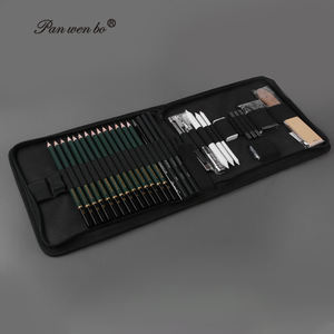 Set Pensil Sketsa Profesional 35 Buah, Perlengkapan Menggambar dan Sketsa Lengkap dengan Pensil Sketsa, Penghapus, dan Rautan - Product Image 6