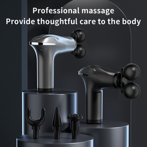 <strong>2026</strong> Bestseller Professional OEM Mode Cordless Dual-Head <strong>Mini</strong> Electric Fitness Gym Handheld Deep Tissue Relaxation <strong>Massage</strong> Gun - Product Image 2