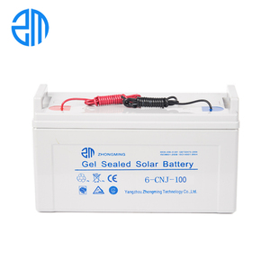 Batería de Almacenamiento de Energía Solar ZOOMAR SOLAR 12V 100Ah Sellada de Ciclo Profundo con Terminales de Cobre, Material ABS, Libre de Mantenimiento, 3 Años de Garantía, 6-CN - Product Image 1