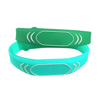 Pulsera RFID de Silicona Ajustable con Impresión a Todo Color, NFC 213 de 13.56mhz y Código QR