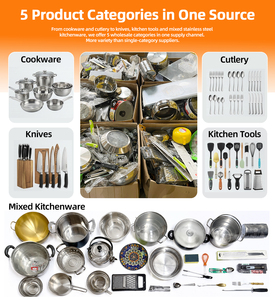 Ensemble de casseroles et poêles 45 kg Cameroun – Batterie de cuisine neuve en gros - Product Image 3